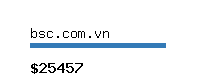 bsc.com.vn Website value calculator