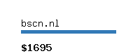 bscn.nl Website value calculator