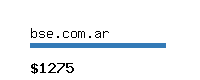 bse.com.ar Website value calculator