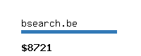 bsearch.be Website value calculator