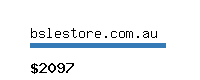 bslestore.com.au Website value calculator