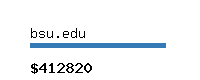 bsu.edu Website value calculator