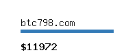 btc798.com Website value calculator