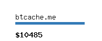btcache.me Website value calculator