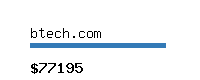 btech.com Website value calculator
