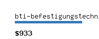 bti-befestigungstechnik.com Website value calculator