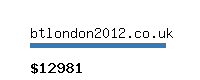 btlondon2012.co.uk Website value calculator