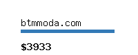 btmmoda.com Website value calculator