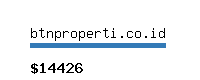 btnproperti.co.id Website value calculator