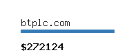 btplc.com Website value calculator