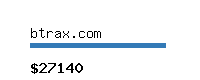 btrax.com Website value calculator