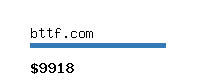 bttf.com Website value calculator