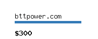 bttpower.com Website value calculator