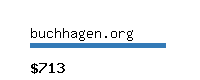 buchhagen.org Website value calculator