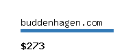 buddenhagen.com Website value calculator