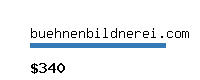 buehnenbildnerei.com Website value calculator