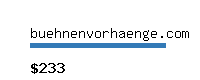 buehnenvorhaenge.com Website value calculator