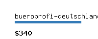 bueroprofi-deutschland.com Website value calculator