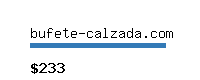 bufete-calzada.com Website value calculator
