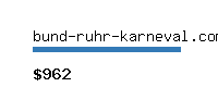 bund-ruhr-karneval.com Website value calculator