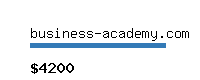 business-academy.com Website value calculator