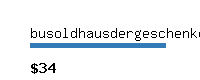 busoldhausdergeschenke.com Website value calculator