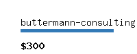 buttermann-consulting.com Website value calculator