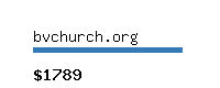 bvchurch.org Website value calculator