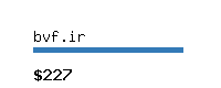 bvf.ir Website value calculator