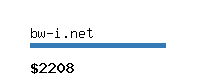 bw-i.net Website value calculator