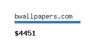 bwallpapers.com Website value calculator