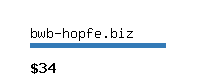 bwb-hopfe.biz Website value calculator