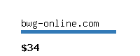 bwg-online.com Website value calculator