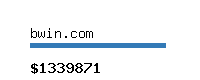 bwin.com Website value calculator