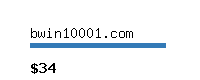 bwin10001.com Website value calculator
