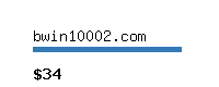 bwin10002.com Website value calculator