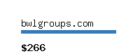 bwlgroups.com Website value calculator