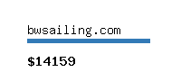 bwsailing.com Website value calculator