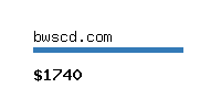 bwscd.com Website value calculator