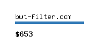 bwt-filter.com Website value calculator