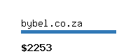 bybel.co.za Website value calculator