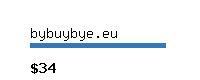 bybuybye.eu Website value calculator