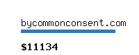 bycommonconsent.com Website value calculator