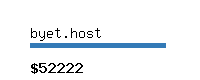 byet.host Website value calculator