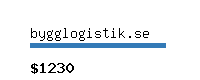 bygglogistik.se Website value calculator