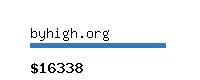 byhigh.org Website value calculator