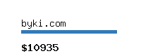 byki.com Website value calculator