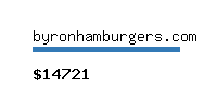 byronhamburgers.com Website value calculator