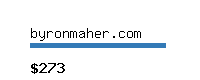 byronmaher.com Website value calculator