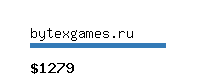 bytexgames.ru Website value calculator